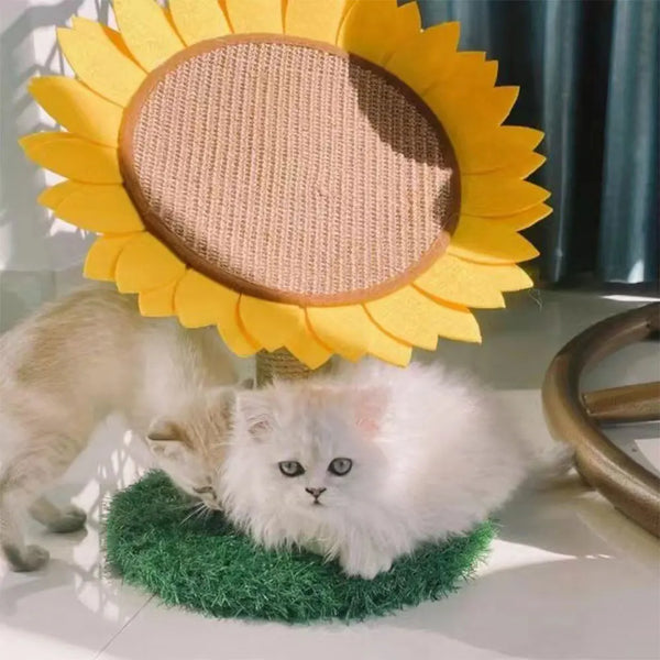 Sunflower Cat Scratcher