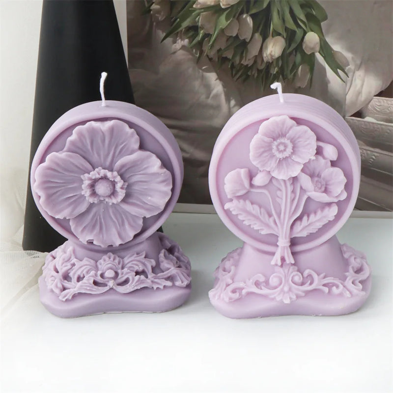 Circular Floral Mold