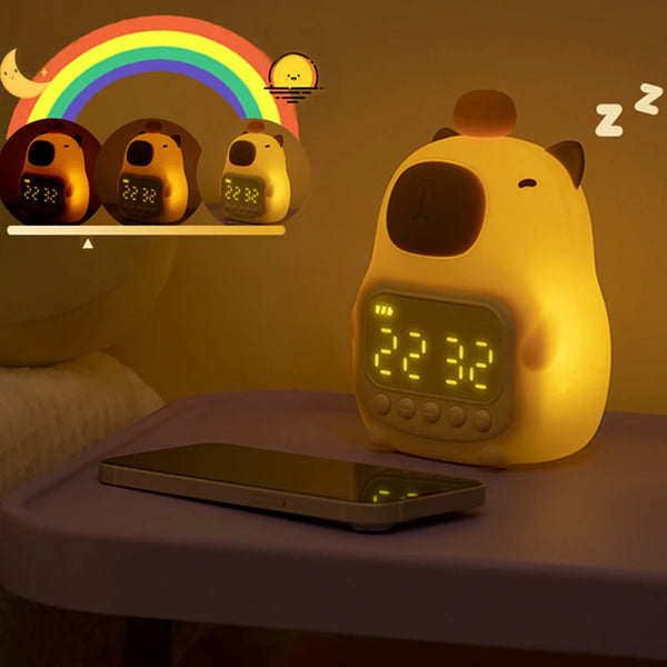 Cute Capybara Clock