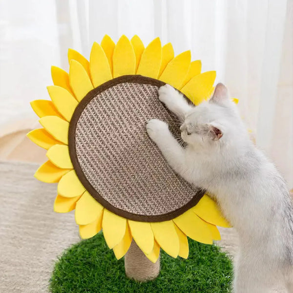 Sunflower Cat Scratcher