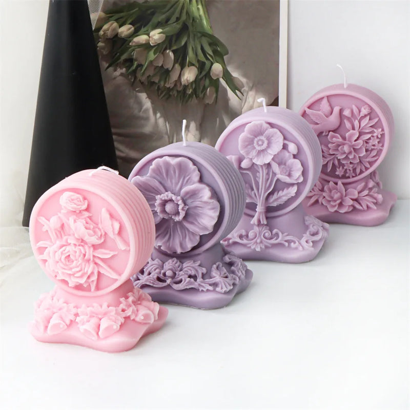 Circular Floral Mold